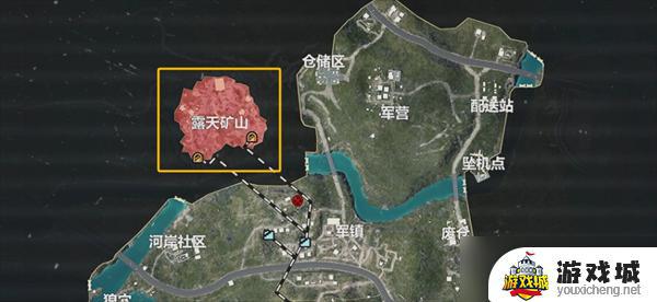 和平精英地铁逃生辐射区在哪个地图