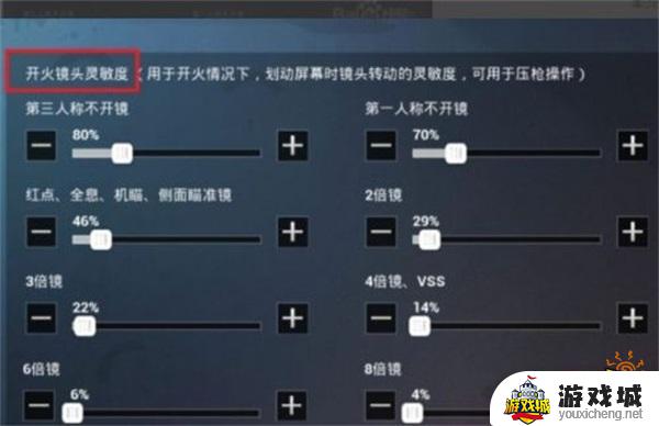 和平精英怎样调灵敏度
