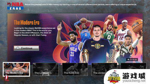 《NBA 2K24》“时代”更新新内容，玩家可以使用勒布朗